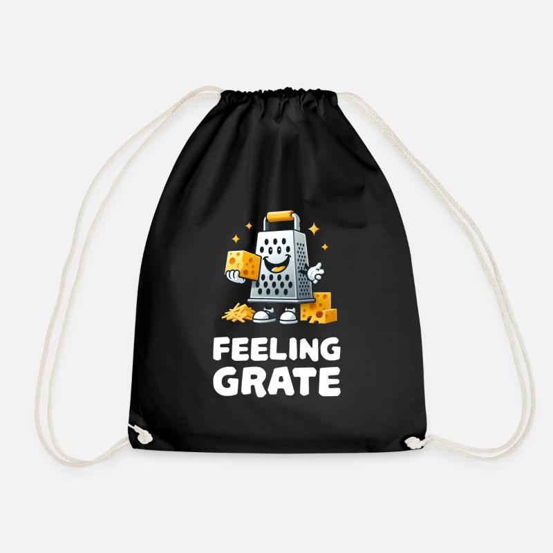 Feeling Burrs Râpe à fromage - Sac de sport léger - noir