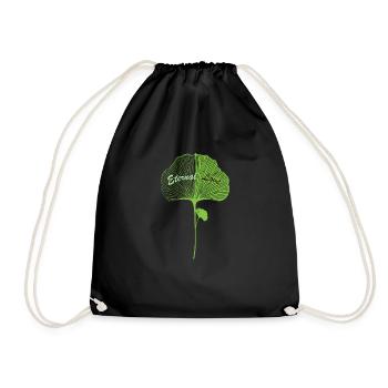 Ginkgo Liebe Ginkgo Love - Drawstring Bag - black - Front