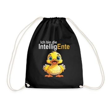 Intelligent - Sac de sport léger - noir - Devant