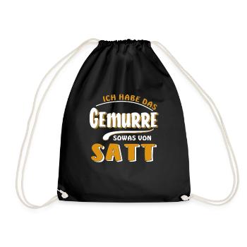 J’EN AI MARRE DE LA GROGNE - Sac de sport léger - noir - Devant