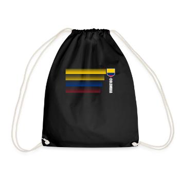 Colombia Colombia Medellin Holidays Bogota Cali - Drawstring Bag - black - Front
