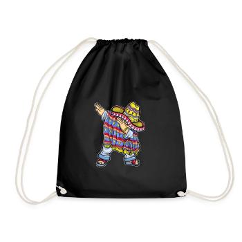 Mexique Mexique Cadeau mexicain Flag Football - Sac de sport léger - noir - Devant