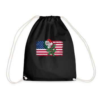 Mexique Mexique Cadeau mexicain Flag Football - Sac de sport léger - noir - Devant