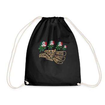 Mexique Mexique Cadeau mexicain Flag Football - Sac de sport léger - noir - Devant