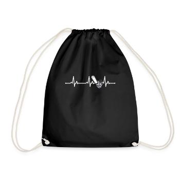 Heartbeat Forester Hache Dire Scie Tronçonneuse - Sac de sport léger - noir - Devant