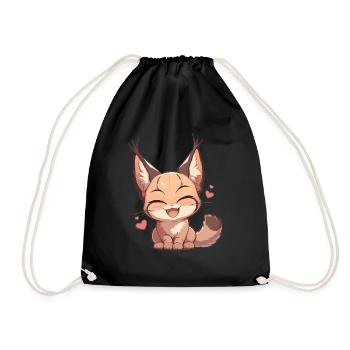 Caracal Karakale Karakal - Drawstring Bag - black - Front
