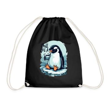 PINGOUIN - Sac de sport léger - noir - Devant