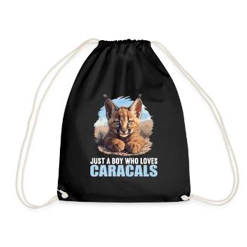Caracal Karakale Karakal - Drawstring Bag - black - Front