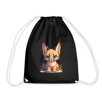 Caracal Karakale Karakal - Drawstring Bag - black - Front
