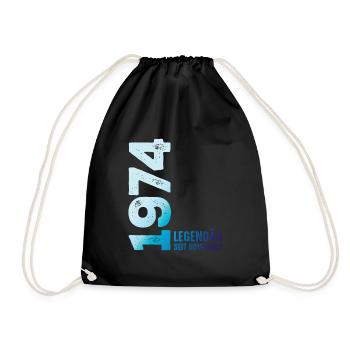 Edition Limitée Novembre 1974 Légendaire Depuis - Sac de sport léger - noir - Devant