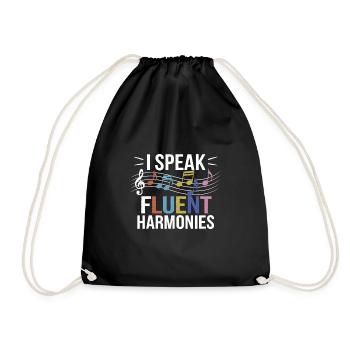 Choir teacher - Drawstring Bag - black - Front