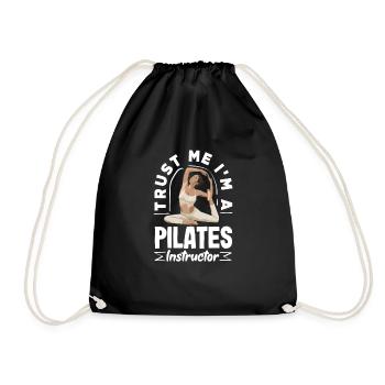 Croyez-moi, je suis instructeur de Pilates - Sac de sport léger - noir - Devant