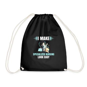 Specialist nurse - Drawstring Bag - black - Front
