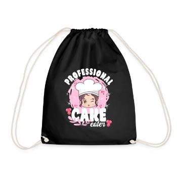 Pâtissier Amateur de Gâteau Professionnel Cadeau - Sac de sport léger - noir - Devant