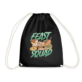 Escouade de traiteur - Sac de sport léger - noir - Devant