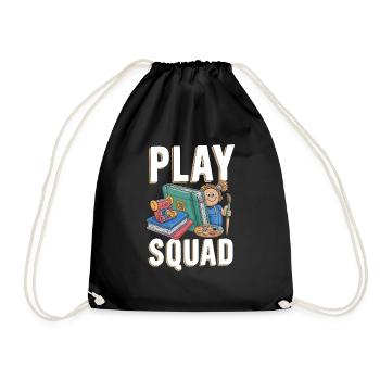 Childcare Squad - Drawstring Bag - black - Front