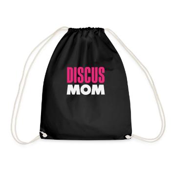 Lancer du disque Athlète Cadeau d’athlète - Sac de sport léger - noir - Devant