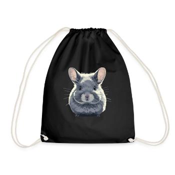 Chinchillas Chinchilla - Sac de sport léger - noir - Devant