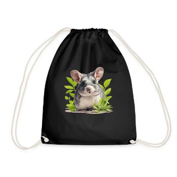 Chinchillas Chinchilla - Sac de sport léger - noir - Devant