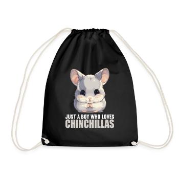 Chinchillas Chinchilla - Sac de sport léger - noir - Devant