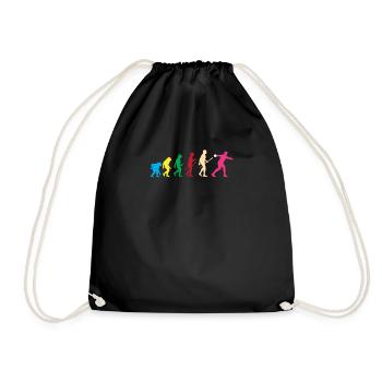 Lancer du disque Athlète Cadeau d’athlète - Sac de sport léger - noir - Devant