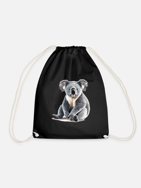 Koala bear, koala en Australie - Sac de sport léger - noir
