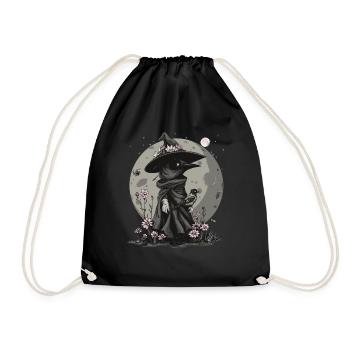 Plague Doctor Kawaii Pastel Gothic - Turnbeutel - Schwarz - Vorne