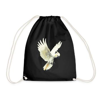 Cockatoo Cockatoos Cockatoo - Drawstring Bag - black - Front
