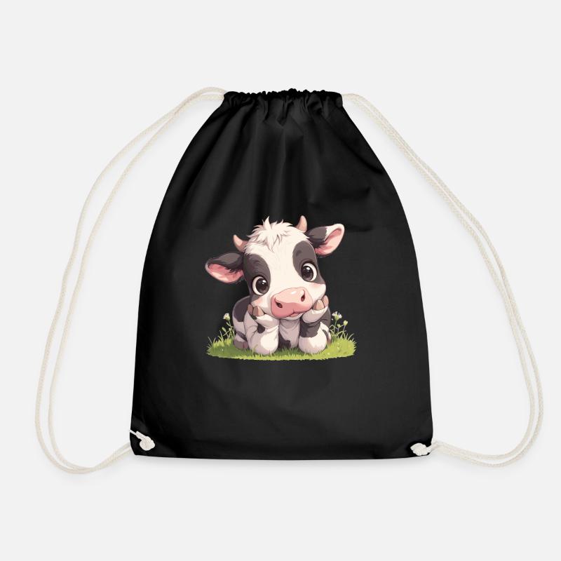 Vaches Vache - Sac de sport léger - noir