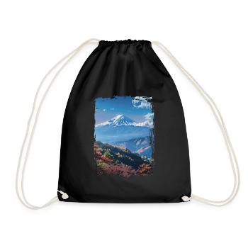 Japon - Sac de sport léger - noir - Devant