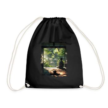 Japon - Sac de sport léger - noir - Devant