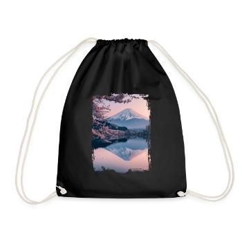Japon - Sac de sport léger - noir - Devant