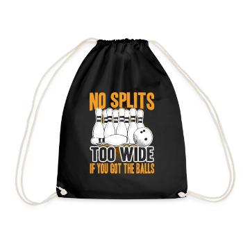 Bowling If You Got Bowling Balls - Drawstring Bag - black - Front
