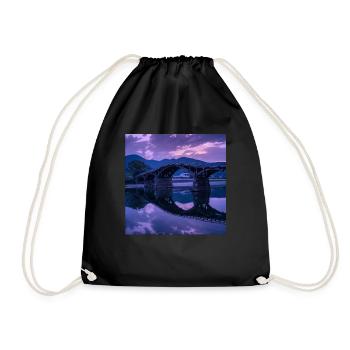 Japon - Sac de sport léger - noir - Devant