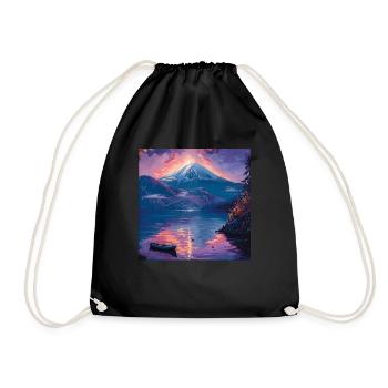 Japon - Sac de sport léger - noir - Devant