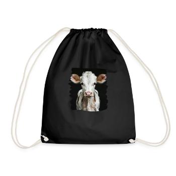 Vaches Vache - Sac de sport léger - noir - Devant