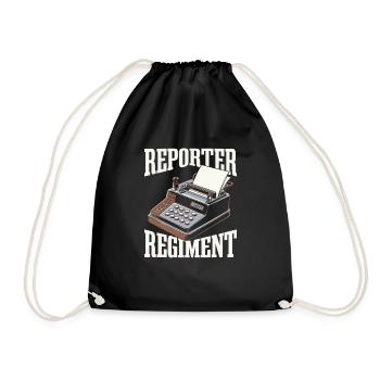 Court Reporter Team - Drawstring Bag - black - Front