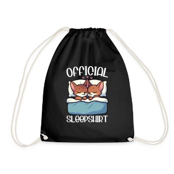 Officiel Sleeping House Abyssin Cats - Sac de sport léger - noir - Devant
