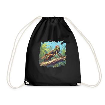 Grilling Grilling - Drawstring Bag - black - Front