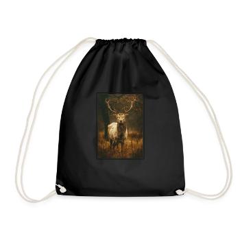 Cerf Cerf - Sac de sport léger - noir - Devant