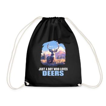 Cerf Cerf - Sac de sport léger - noir - Devant