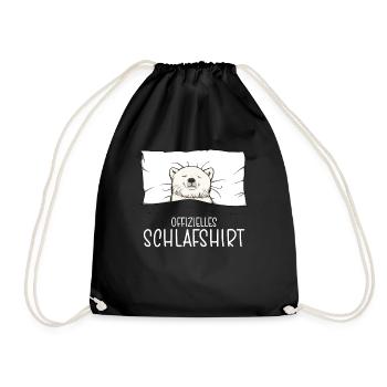 Chemise de nuit officielle Pyjama ours polaire - Sac de sport léger - noir - Devant