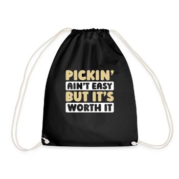 Banjo - Drawstring Bag - black - Front