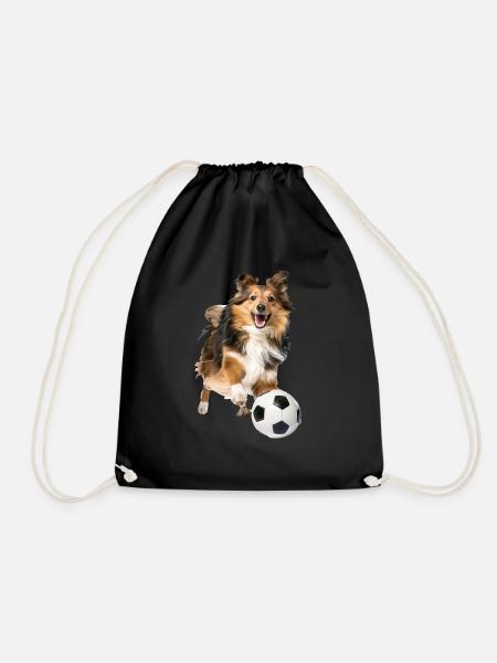Shetland Sheepdog - Turnbeutel - Schwarz