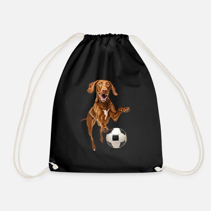 Vizsla - Drawstring Bag - black