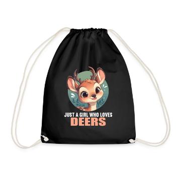 Cerf Cerf - Sac de sport léger - noir - Devant