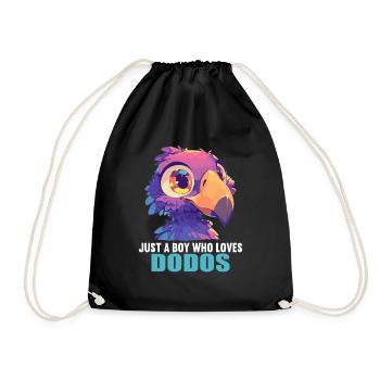 Dodos Dodo - Drawstring Bag - black - Front