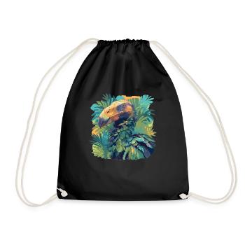 Dodos Dodo - Drawstring Bag - black - Front