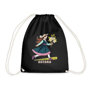 CHILD OSTARA - Drawstring Bag - black - Front