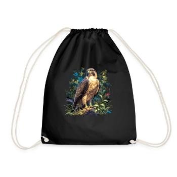 Faucon Faucon - Sac de sport léger - noir - Devant